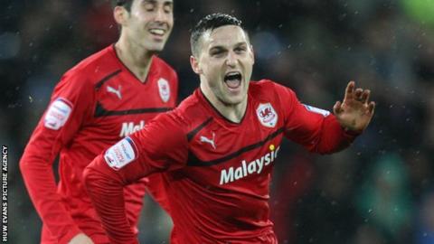 Craig Conway celebrates