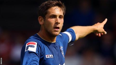 Oldham Athletic captain Dean Furman