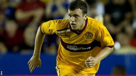 Motherwell defender Adam Cummins