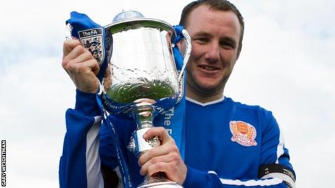 Jersey's Luke Watson with Inter-League Cup