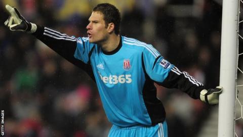 Asmir Begovic of Stoke City