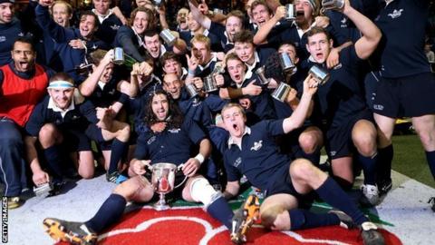 Varsity: Oxford University 26-19 Cambridge University