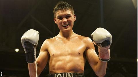 Edinburgh light-middleweight John Thain