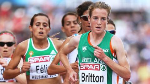 Fionnuala Britton (right)