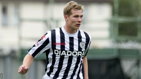 St Mirren defender Marc McAusland