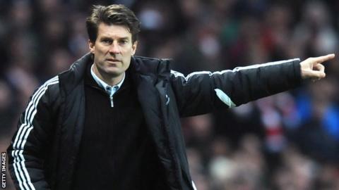 Swansea City manager Michael Laudrup