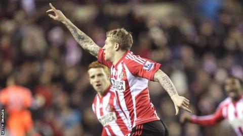 James McClean celebrates scoring
