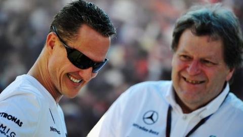 Michael Schumacher & Norbert Haug