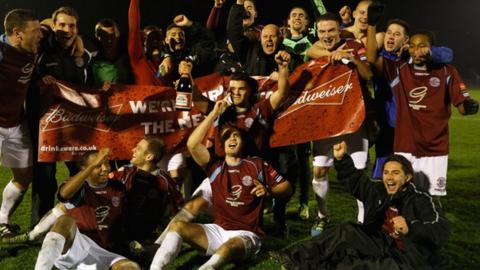 Hastings celebrate