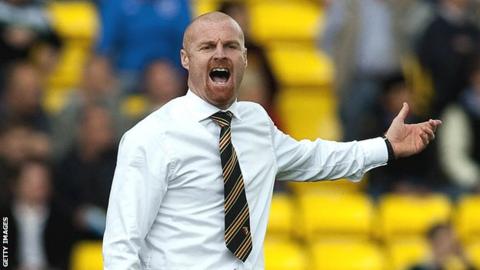 Burnley manager Sean Dyche