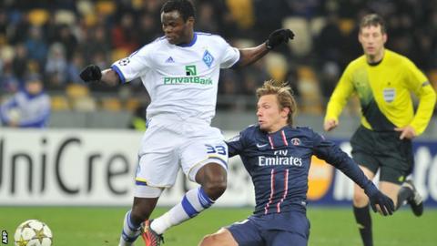 Taye Taiwo (left)