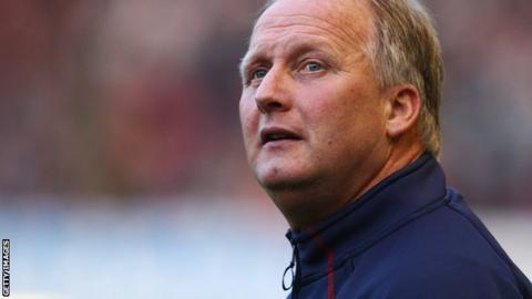Bury manager Kevin Blackwell