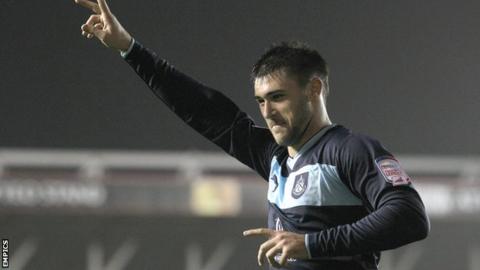 Burnley striker Charlie Austin
