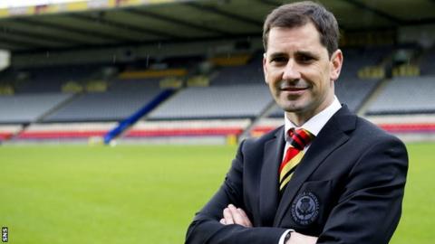 Partick Thistle manager Jackie McNamara