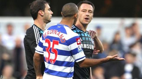 Anton Ferdinand and John Terry