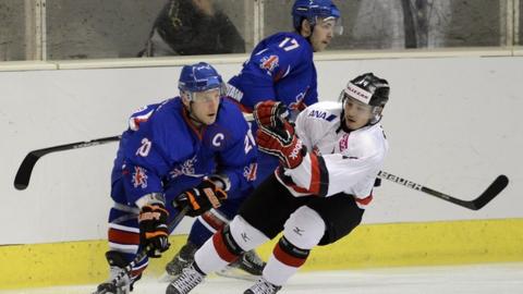 Team GB in action against Japan
