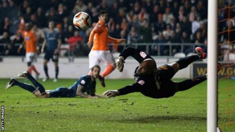 Carl Ikeme saves