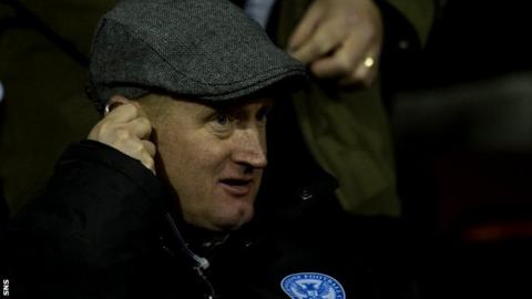 St Johnstone manager Steve Lomas