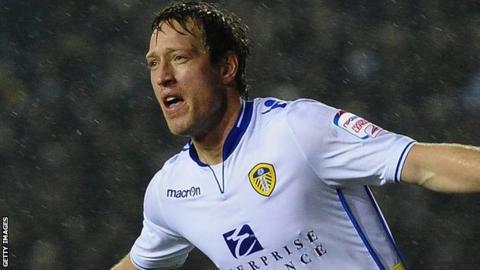 Leeds striker Luciano Becchio