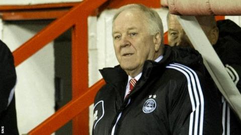 Aberdeen manager Craig Brown