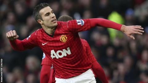 640 Gambar gambar van persie manchester united Keren