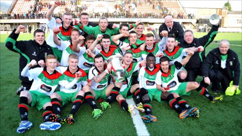 Glentoran II win Steel Cup final