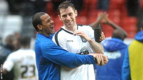 DJ Campbell and Daryl Murphy