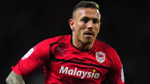 Cardiff City's Craig Bellamy.