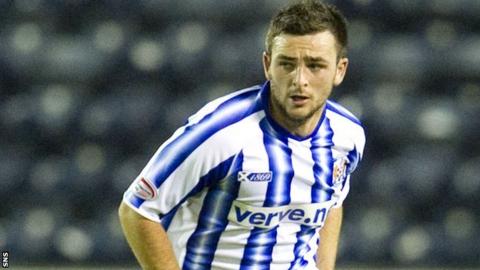 Kilmarnock midfielder Gary Fisher