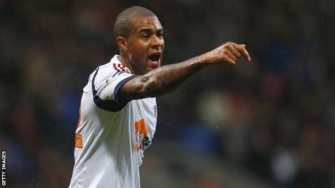 Bolton Wanderers defender Zat Knight