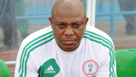 Nigeria coach Stephen Keshi