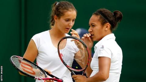 Laura Robson and Heather Watson