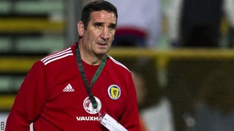 Scotland interim under-21 coach Ricky Sbragia