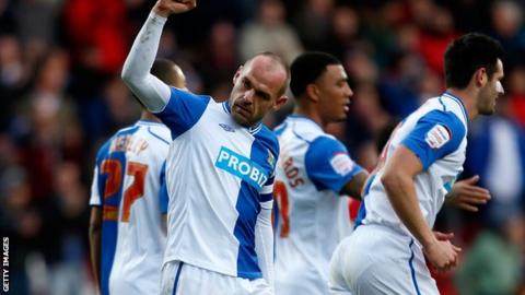 Blackburn Rovers midfielder Danny Murphy