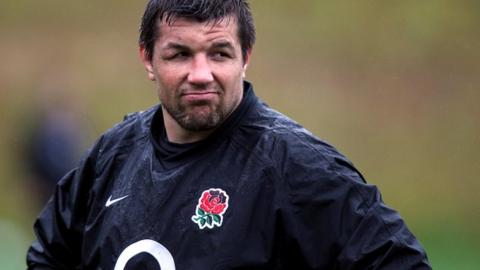 Hendre Fourie training with England