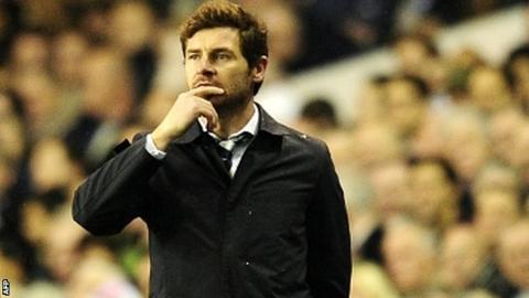 Tottenham manager Andre Villas-Boas