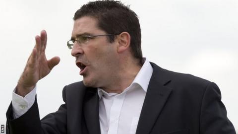 Jim Chapman is the new manager at Annan Athletic
