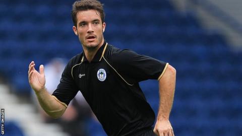 Wigan's 20-year-old Spanish defender Roman Golobart