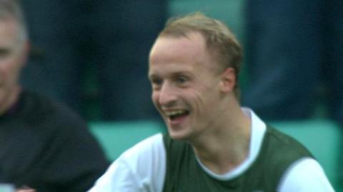 Hibernian striker Leigh Griffiths
