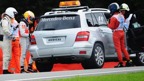 Formula 1 medical car