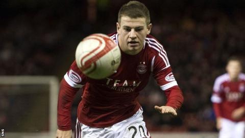 Aberdeen winger Ryan Fraser