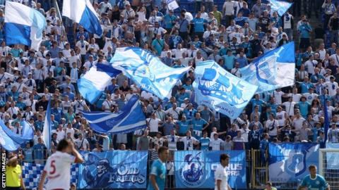 Zenit St Petersburg fans