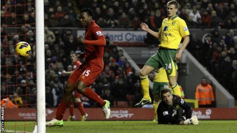 Liverpool 5 Norwich City 0
