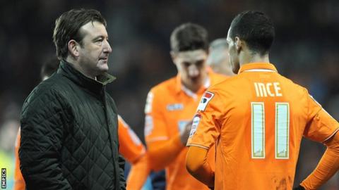 Blackpool caretaker manager Steve Thompson