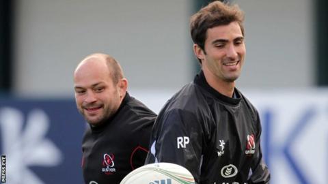 Rory Best and Ruan Pienaar