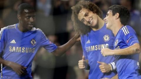 Ramires, David Luiz and Oscar