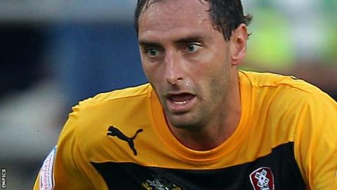Accrington Stanley defender Nicky Hunt