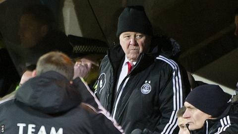 Aberdeen manager Craig Brown