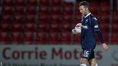 Ross County winger Ivan Sproule