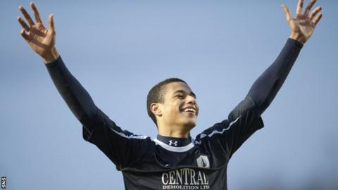 Falkirk forward Lyle Taylor